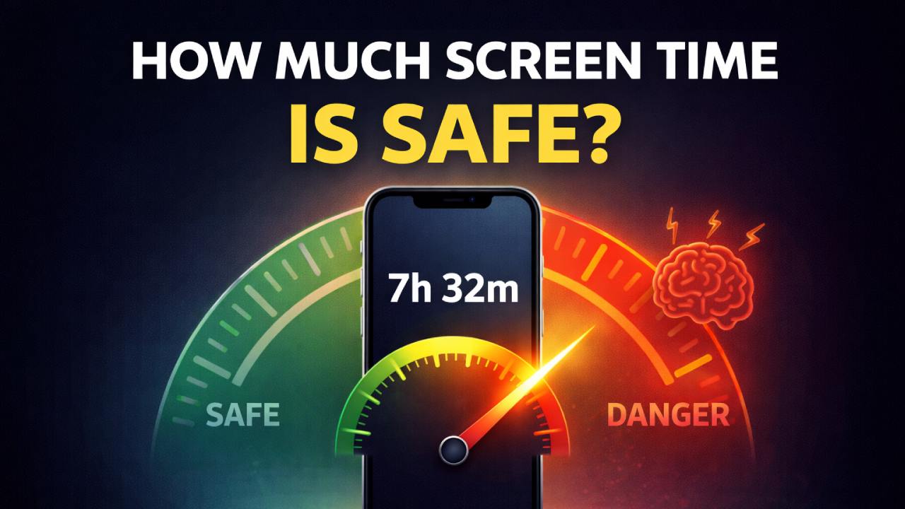 How Much Screen Time is Too Much? 3 Steps to Digital Health