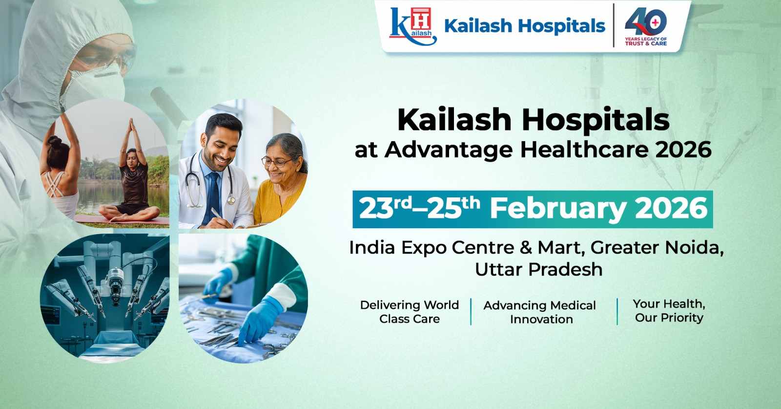 Kailash Hospitals at AHCI 2026: Showcasing Innovation & Excellence in Global Healthcare