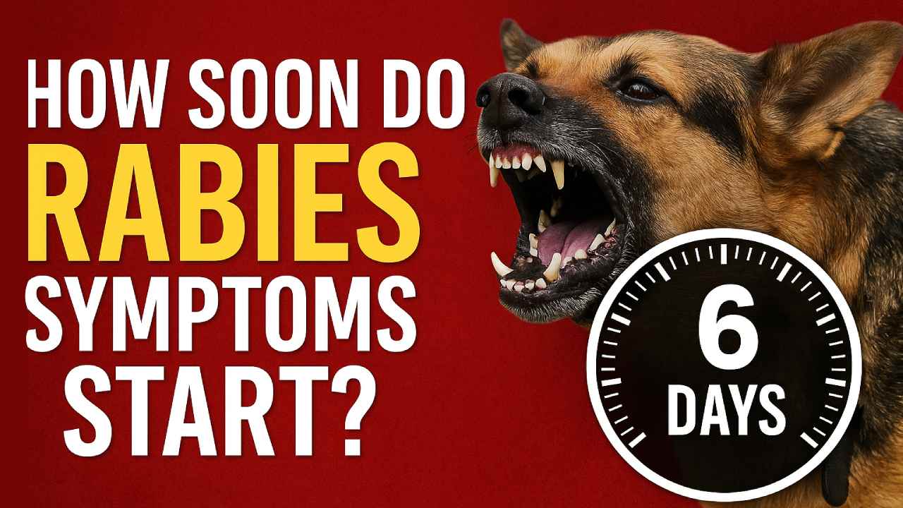 The Rabies Countdown: How Many Days After a Dog Bite Do Rabies Symptoms Appear?