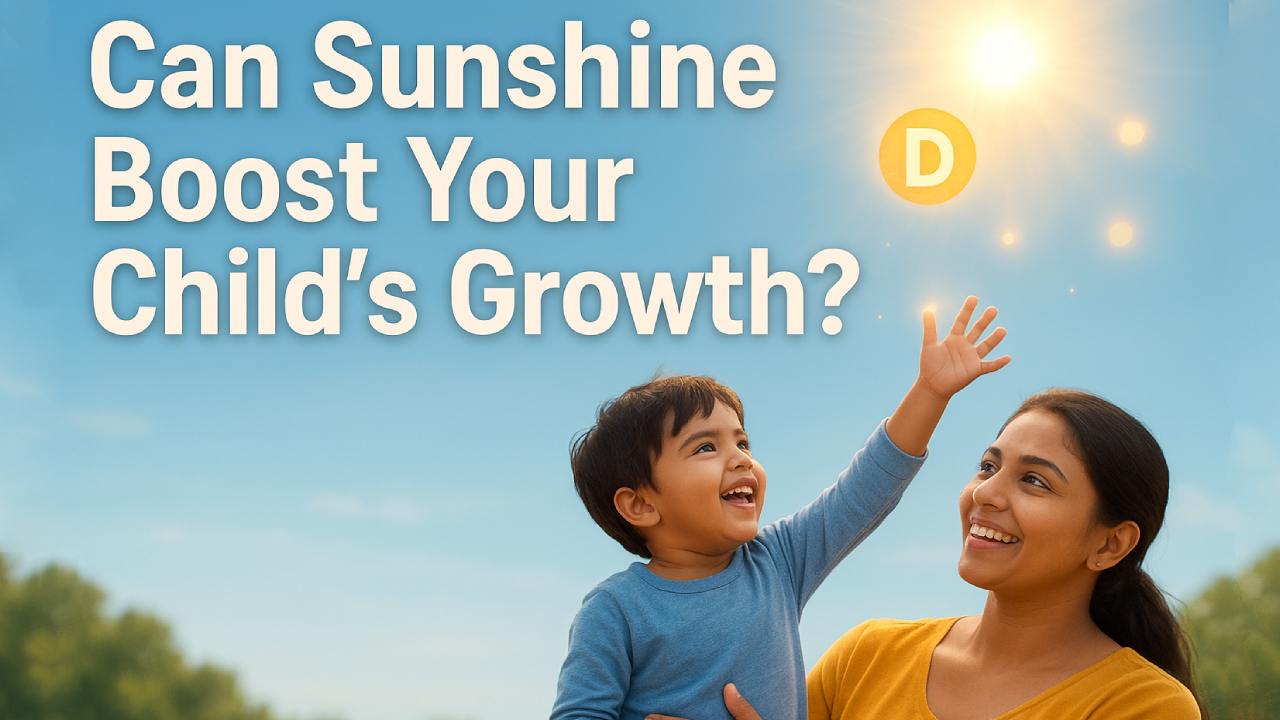 The Sunshine Paradox: A Parent's Guide to Vitamin D and Your Child's Growth